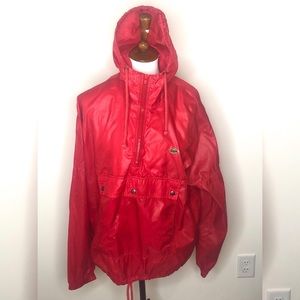 Lacoste Rain Jacket Mens Sz Large.